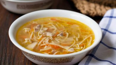 طرز تهیه سوپ ورمیشل